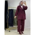 Scuba Takım Bordo