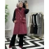 Yeni Sezon Kürk Yelek Bordo