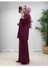 Yeni Sezon Kap Model Qupra Kumaş Takım Bordo