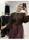 Etekli Takım Bordo