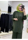 Oval Kesim Takım Haki