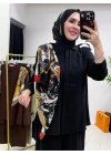 Fular Hediyeli Takım Siyah