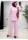 Fular Hediyeli Takım Pembe