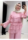 Kat Kat Tasarım Takım Pembe