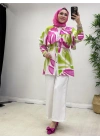 Hatice Bicer Bahar Takım Yeşil Fuşya