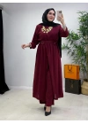 Ayrobin Kumaş Tasarım Takım Bordo