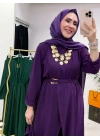 Ayrobin Kumaş Tasarım Takım Mor
