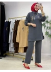 Bymen Model Oysho Takım Füme