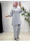 Bymen Model Oysho Takım Gri
