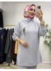 Bymen Model Oysho Takım Gri