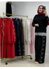 CK Spor Taşlı Takım Siyah