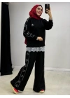 CK Spor Taşlı Takım Siyah
