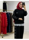 CK Spor Taşlı Takım Siyah