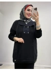 Düğmeli Oysho Takım Siyah