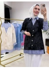 Gömlekli Spor Model Tunik Siyah