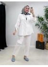 Hatice Biçer Tasarım Takım Beyaz