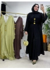 Keten Kumaş Kap Model Takım Siyah