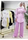 Nakışlı Gömlek Pembe