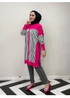 Pamuk Kumaş Tunik/Kap Fuşya