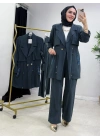 Qupra Kumaş Ceket Takım