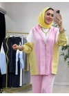 Renk Geçişli Takım Pembe
