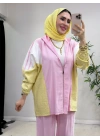 Renk Geçişli Takım Pembe