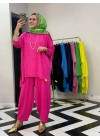 Retro Takım – Standart Beden Fuşya