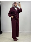 Scuba Takım Bordo