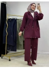 Scuba Takım Bordo