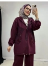 Scuba Takım Bordo