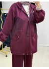 Scuba Takım Bordo