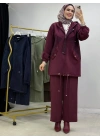 Scuba Takım Bordo