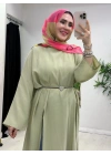 Tasarım Tam Boy Tunik Elma Yeşili
