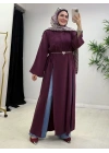 Tasarım Tam Boy Tunik Mürdüm