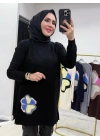 Triko Tunik Siyah
