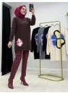 Triko Tunik Kahverengi
