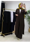 Yeni Sezon Abaya Takım Kahverengi