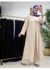 Yeni Sezon Abaya Takım Krem