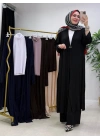 Yeni Sezon Abaya Takım Siyah