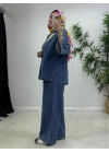 Yeni Sezon Açık Renk Denim Takım