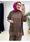 Yeni Sezon Etnik Takım Kahverengi