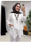 Yeni Sezon Hatice Biçer Tasarım Takım Beyaz