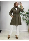 Yeni Sezon Modal Kumaş Kap Modeli Haki