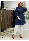 Yeni Sezon Modal Kumaş Kap Modeli Lacivert