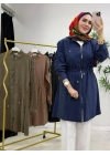 Yeni Sezon Modal Kumaş Kap Modeli Lacivert
