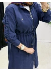 Yeni Sezon Modal Kumaş Kap Modeli Lacivert