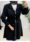 Yeni Sezon Modal Kumaş Kap Modeli Siyah