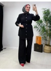 Yeni Sezon Rahat Kesim Takım Siyah