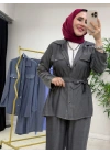 Yeni Sezon Tencel Takım Siyah