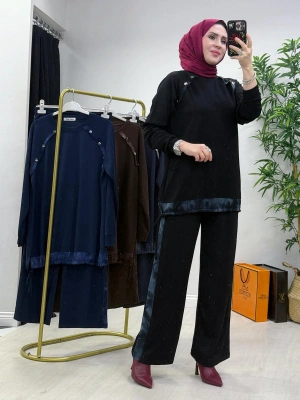 Batik Desen Takım Siyah